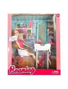 Muneca 30cm Salon De Belleza C-accesorios Sd20612 Pk01