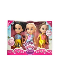 Muneca X3 Pequena 15cm Sd20257 Pk01