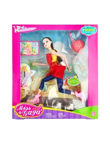 Muneca Gaga Al Aire Libre C-rollers Y Accesorios Sd17149 Pk01