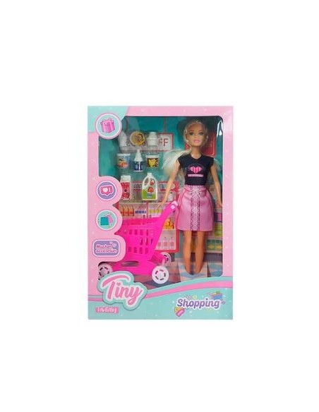 Muneca 30cm Tiny-gianni C-carro Super Y Accesorios Sd13812-sd9090 Pk01 53740 Seb01