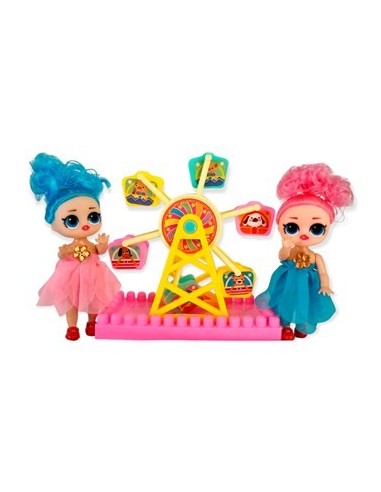 Munecas Mini X 2 C-parque Diversion Bolsa Sd20024 Pk01