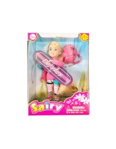 Muneca 12cm C-patineta Y Casco Sd22760zx