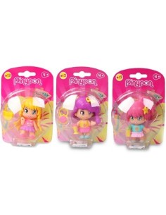 Muneca 10cm Pinypon C-refresco Y Stickers 17213 Caf02