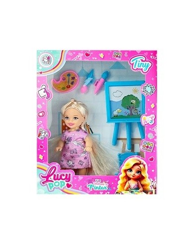 Muneca 12cm Vamos A Pintar C-accesorios 54907 Seb01