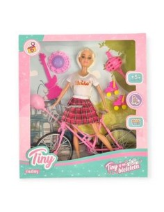 Muneca Tiny Y Su Bicicleta En Caja 62137 53411 Seb01 -b12-