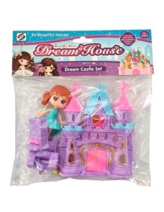 Muneca 9cm C-castillo P-armar Dream House Sd18719z Pk01
