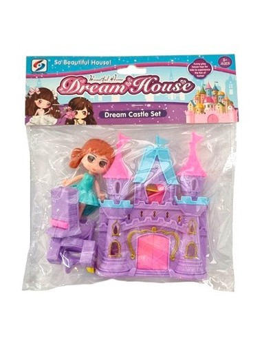 Muneca 9cm C-castillo P-armar Dream House Sd18719z Pk01