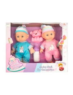 Set X2 Bebotes 22cm C-mamadera Y Oso Sd25220z Pk01