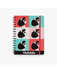 Cuaderno 16x21cm T-d C-espiral Mafalda 4763-15td Mult02