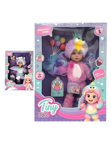 Muneca 31cm Tiny Doll C/disfraz 56628 Seb01