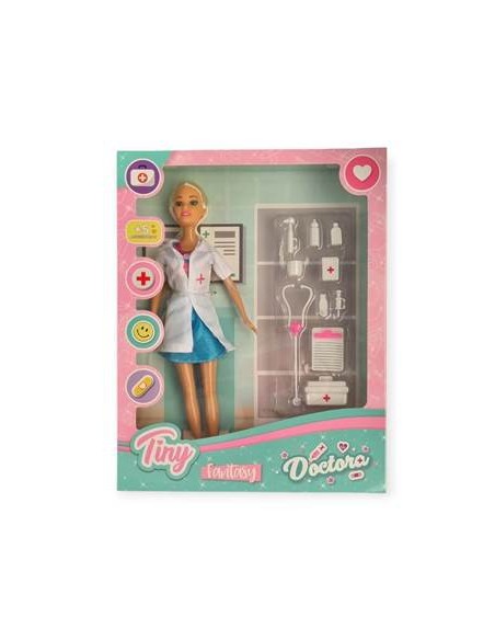 Muneca 30cm Doctora C-accesorios Tiny 75063 53499 Seb01