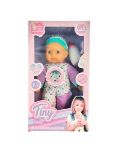 Bebote Luli Cuerpo Blando Mis Primeras Palabras C-sonidos C-mamadera 32cm En Caja Tiny Baby 53722 Seb01