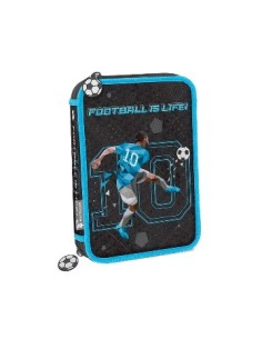 Cartuchera 2 Pisos Pvc Football 7802-02 Mult02