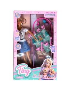 Muneca 32cm Tiny Mama Mellizos C-accesorios 56646 Seb01