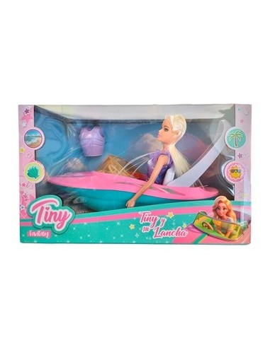 Muneca 30cm Tiny Y Su Lancha 54458 Seb01
