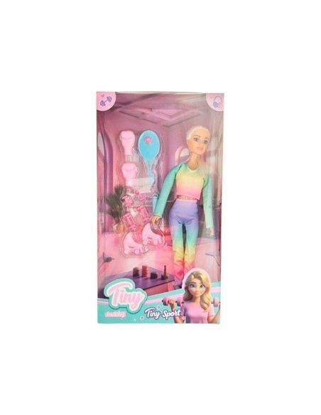 Muneca 30cm Tiny Gym C-accesorios 55855 Seb01