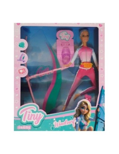 Munea Tiny Surfista C/accesorios 55865 Seb01