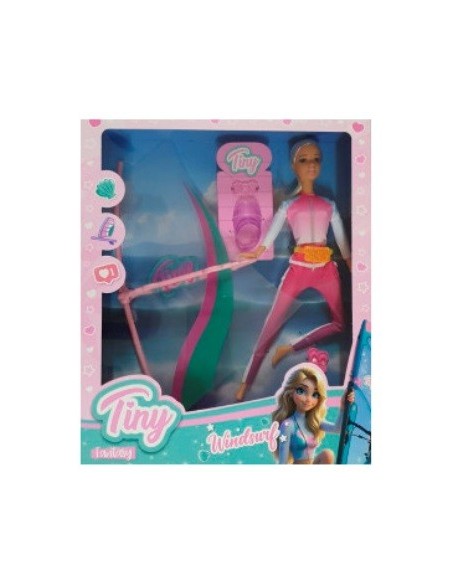 Munea Tiny Surfista C/accesorios 55865 Seb01