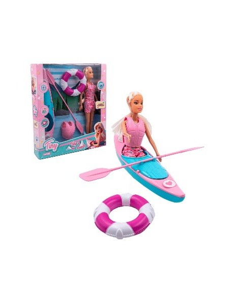 Muneca Tiny Y Su Kayak C-accesorios 55037 Seb01