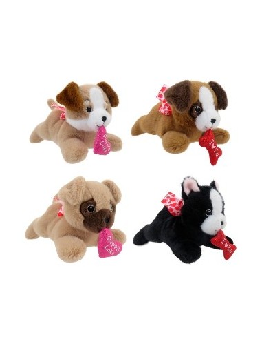 Perros 22 5cm Peluche C-corazon 851067v Wd02