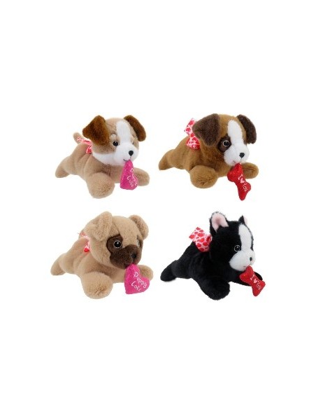 Perros 22 5cm Peluche C-corazon 851067v Wd02