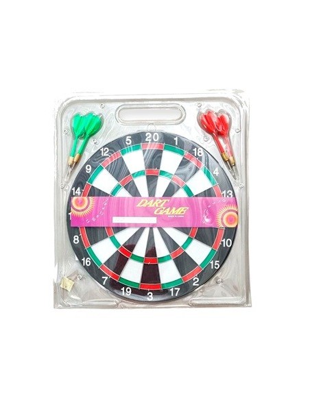 Tiro Al Blanco Madera 29 Cm  C-4 Dardos Fd120 Fay 02