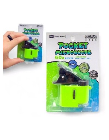 Microscopio Mini En Blister Iktech014-iktech015 Isa01