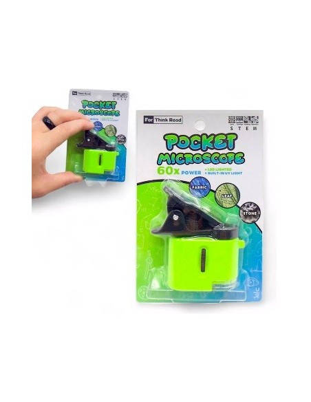 Microscopio Mini En Blister Iktech014-iktech015 Isa01
