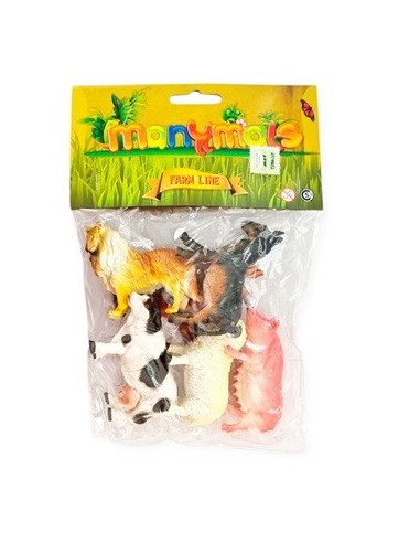 Animales De Granja En Bolsa X6 526-0042 Fay02