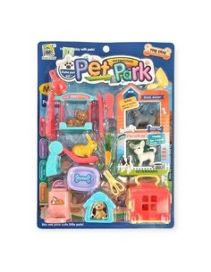Set Parque De Mascotas Blister 44420 Amc01