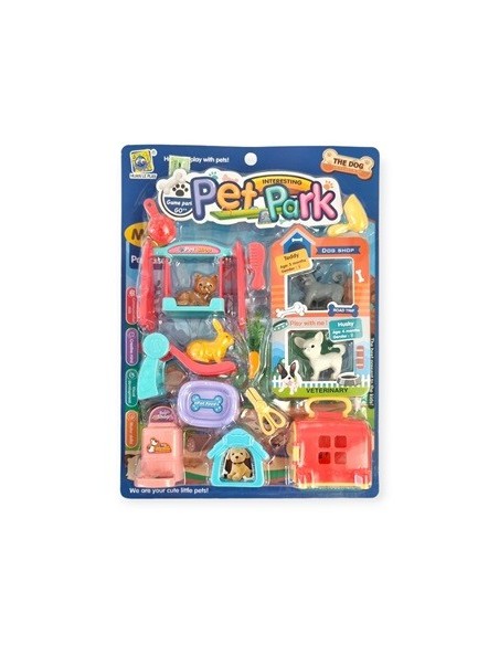 Set Parque De Mascotas Blister 44420 Amc01