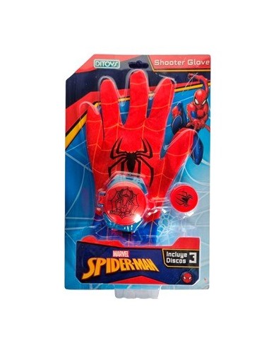 Guante Lanza Disco Spiderman Shooter Glover 2609 Dit01