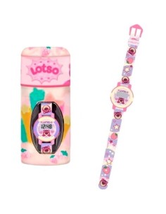 Reloj Pulsera Digital En Alcancia Lata 16*7cm Lotso/stitch Dlo01185/dmd00153 Tap02