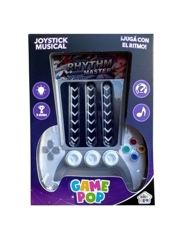 Juego Consola Interactivo Pop It12 7x4 4x17 5cm 56746 Seb01