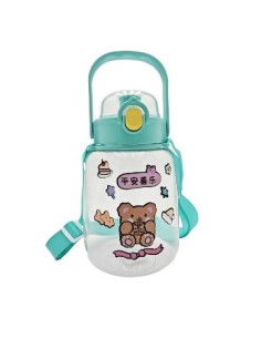 Botella 1500ml Plast  C-manija  Correa Y Stickers 2305210 E50295 Sf01 Jli03