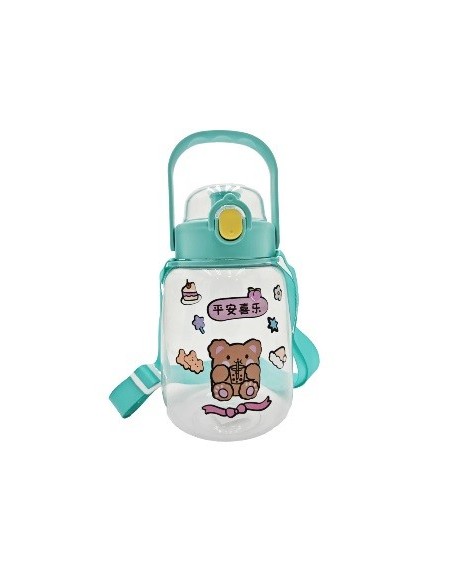 Botella 1500ml Plast  C-manija  Correa Y Stickers 2305210 E50295 Sf01 Jli03