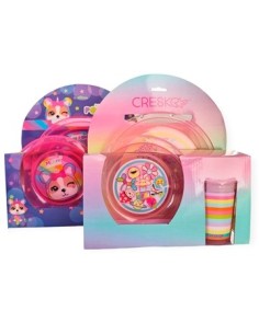 Set Plato + Bols + Vaso Plast  Nena Si494-ck606 Ck01