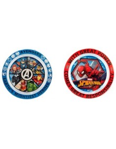 Plato Playo Avenger/spiderman 01avengr001/01spider001  Bel01 (b24/6)