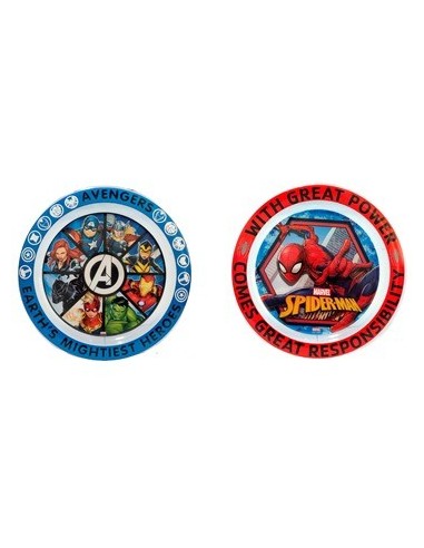 Plato Playo Avenger/spiderman 01avengr001/01spider001  Bel01 (b24/6)