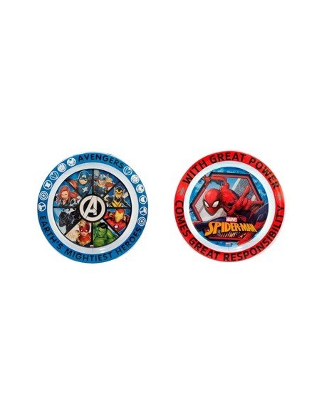 Plato Playo Avenger/spiderman 01avengr001/01spider001  Bel01 (b24/6)