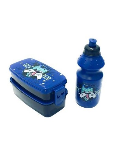 Set Lunchera Y Botella 500ml Plast  Varon-nena 35203-35204 Mod02