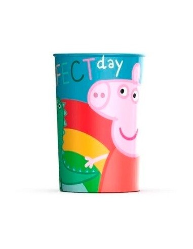 Vaso 9cm Peppa Pig Plast. 010peppa010 Bel01 (b12)