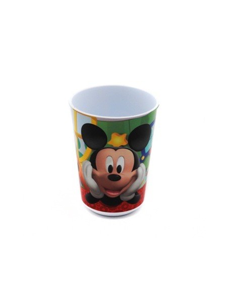 Vaso 9cm Mickey Plast. 01mickey010  Bel01 (b12)