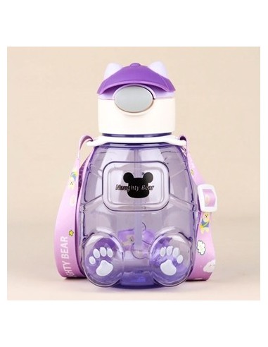 Botella Agua 750ml Infantil C-correa Oso Ee50633 Sf01