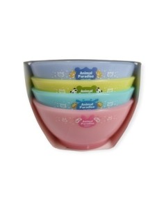 Bols 5cm Plast  Infantil X 4unid  Surt  Ns249453 Pk01 -b3-
