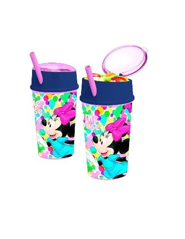 Vaso Portacereal Minnie C-bombilla Km396 Ck01