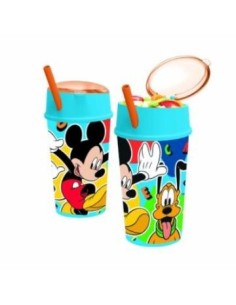 Vaso Portacereal Mickey C-bombilla Km395 Ck01