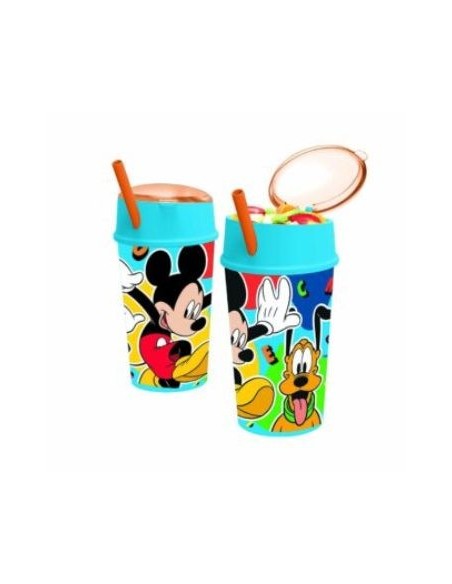Vaso Portacereal Mickey C-bombilla Km395 Ck01