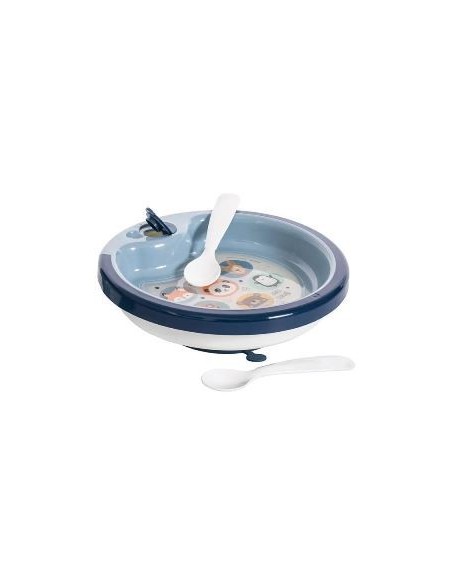 Plato Termico Infantil Base C-ventosa Rosa-azul 9308-9324 Sie01