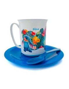Taza C/plato Y Cuchara Stitch 01sticht031 Bel01
